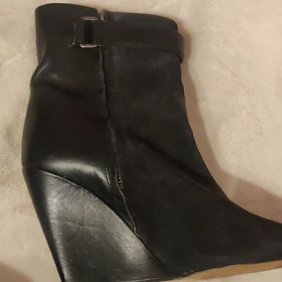Isabel Marant Suede with Leather Trim Wedg… - Picture 5 of 8